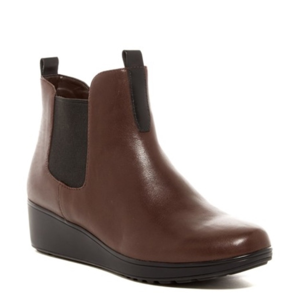 Cole Haan Nassau Leather Platform Bootie - NEW